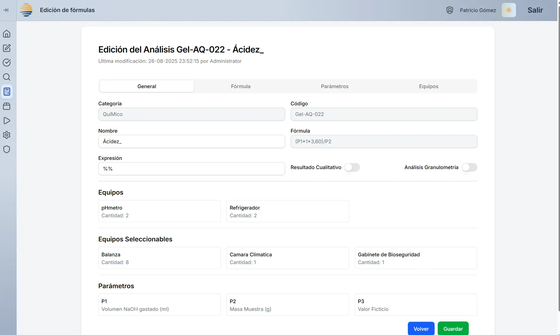 Registro Electronico de Laboratorios (REL) - Gelymar - Imagen 5