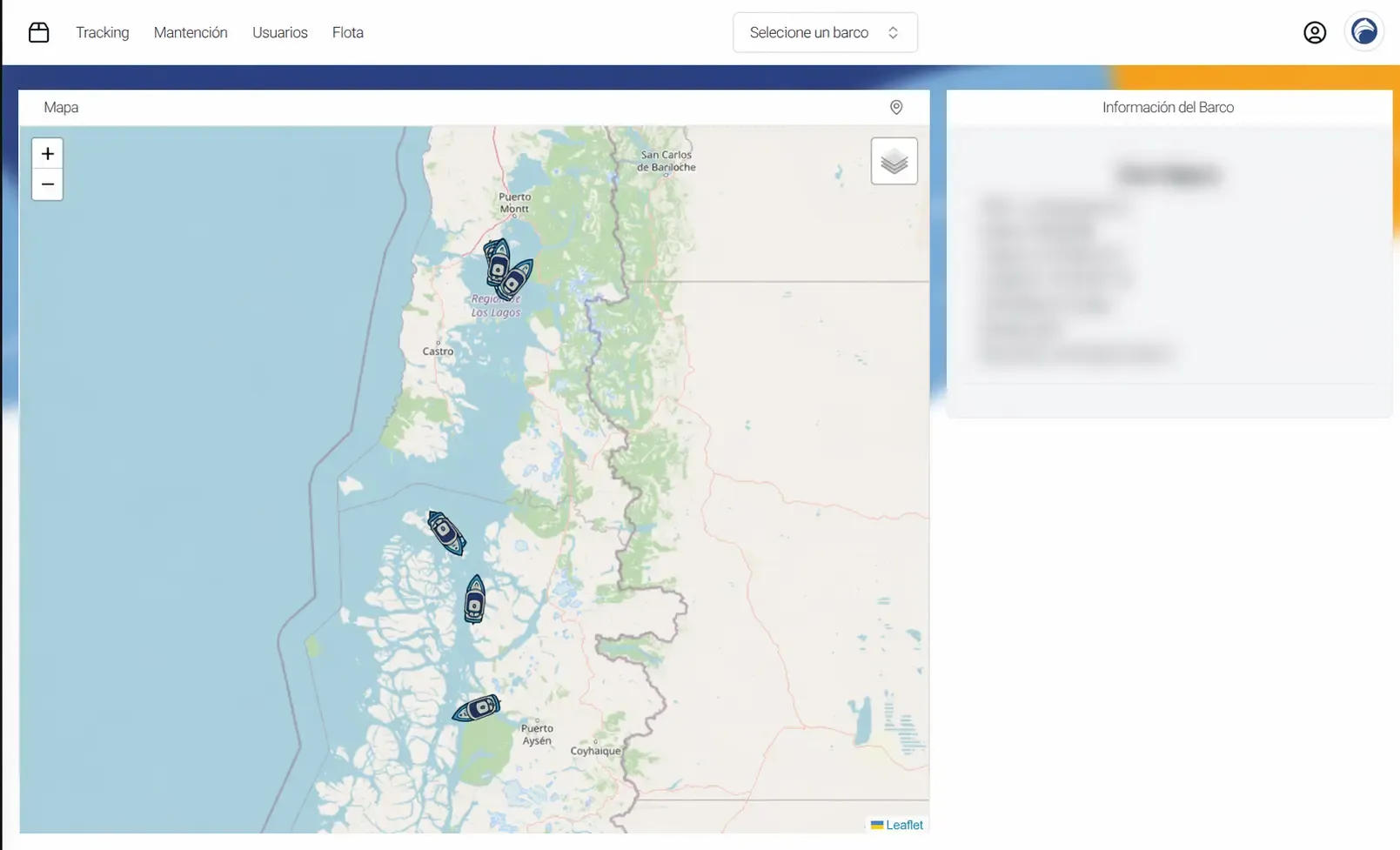Captura 1 del proyecto Sistema GPS Embarcaciones